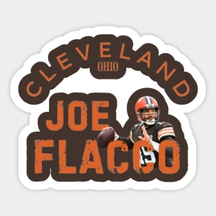 JOE FLACCO CLEVELAND BROWNS Sticker